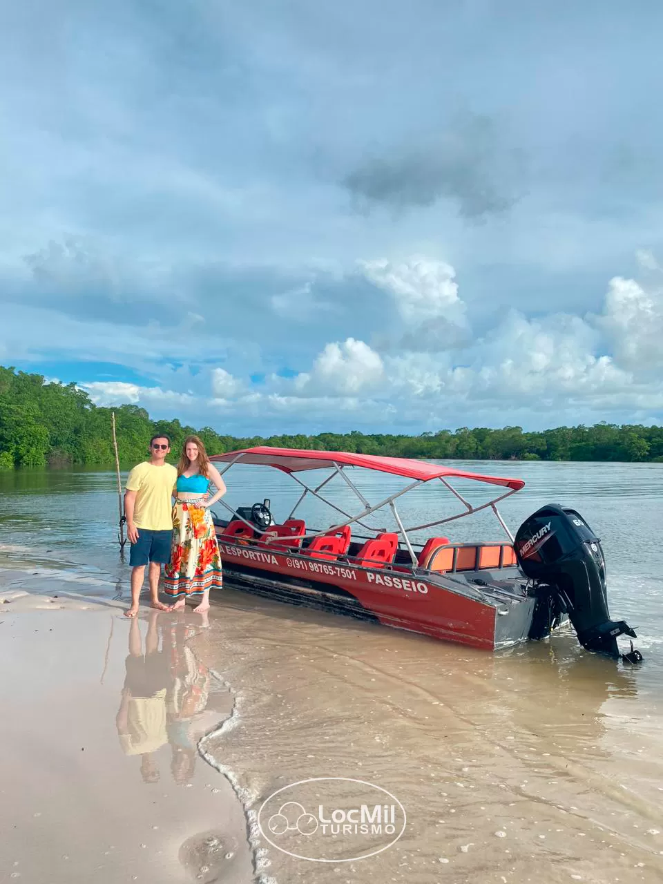 PASSEIO DE LANCHA – Atalaia (Rio Sampaio)